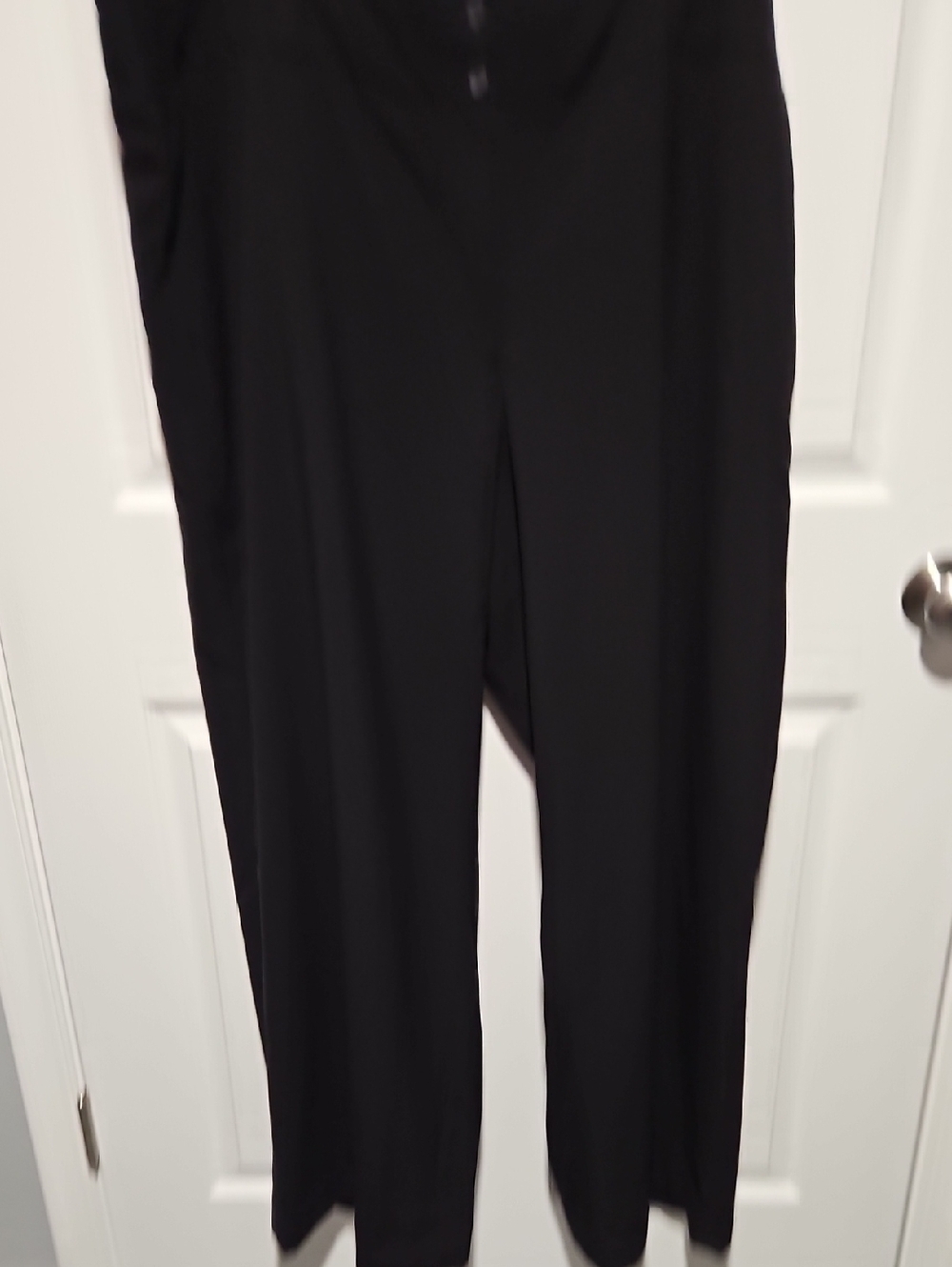 Lane Bryant Black Wide-Leg Trousers